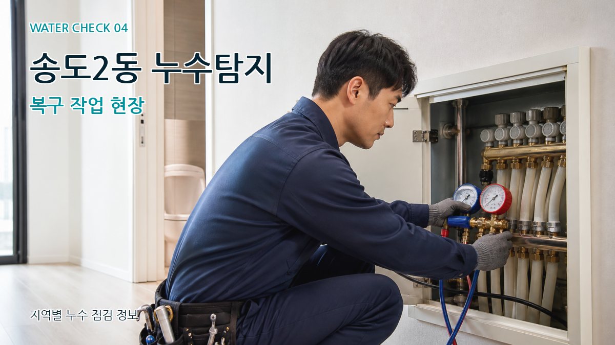 송도2동 누수탐지 누수탐지 이미지