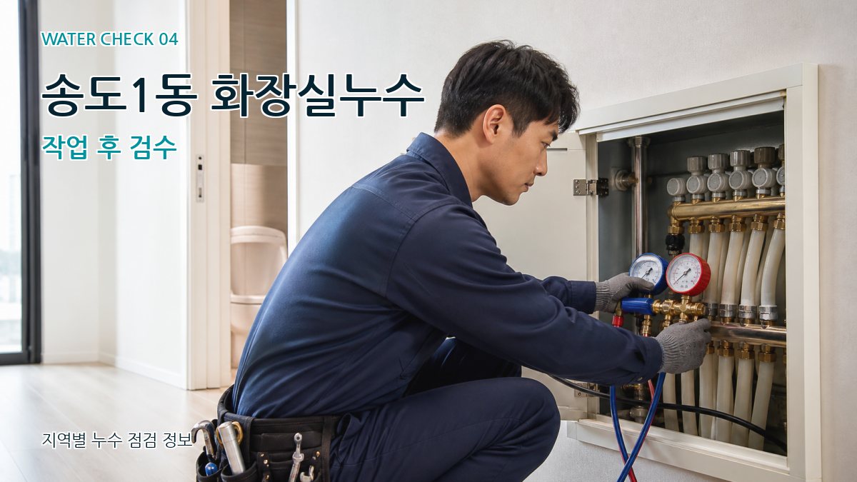 송도1동 누수탐지 누수탐지 이미지