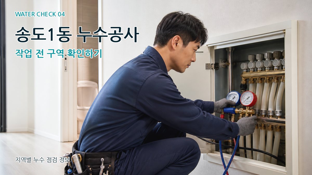 송도1동 누수탐지 누수탐지 이미지